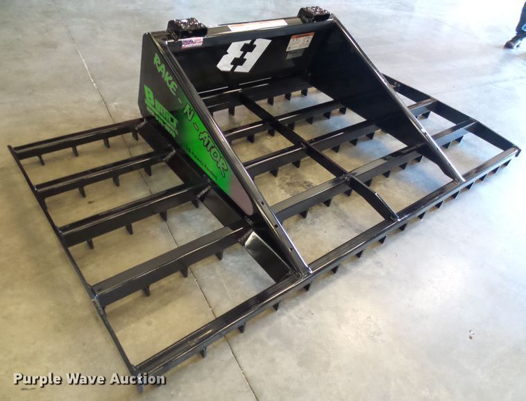 image for item DI0690 2019 B-Built Manufacturing Rake-N-Ator landscape rake