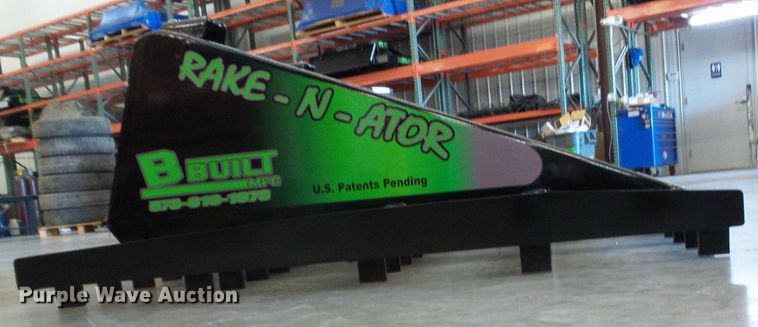image for item DI0691 2019 B-Built Manufacturing Rake-N-Ator landscape rake