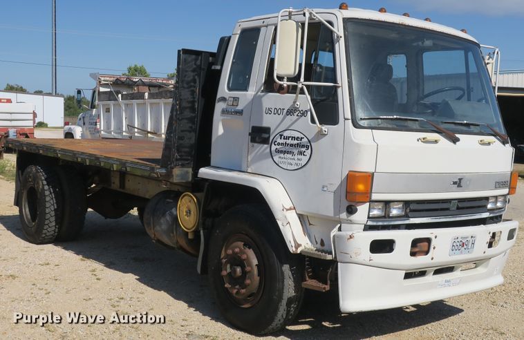 image for item EA9396 1986 Chevrolet Tiltmaster flatbed truck