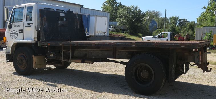 image for item EA9396 1986 Chevrolet Tiltmaster flatbed truck