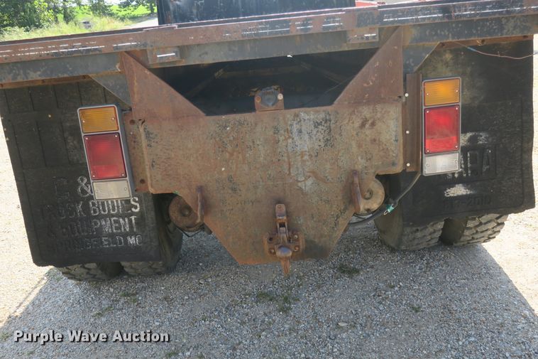 image for item EA9396 1986 Chevrolet Tiltmaster flatbed truck