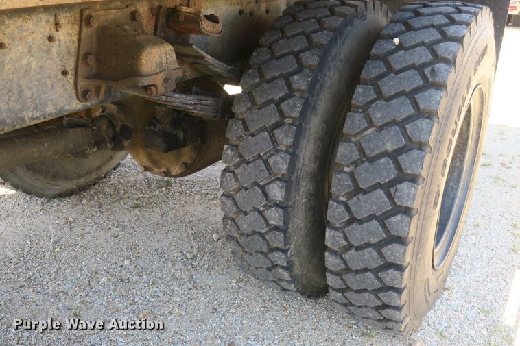 image for item EA9396 1986 Chevrolet Tiltmaster flatbed truck