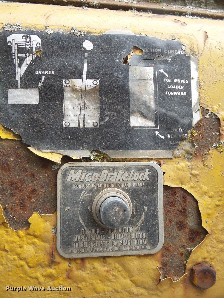 image for item EF9553 1977 Waldon 5000 wheel loader