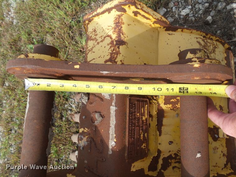 image for item EM9849 (2) Werk Brau backhoe buckets