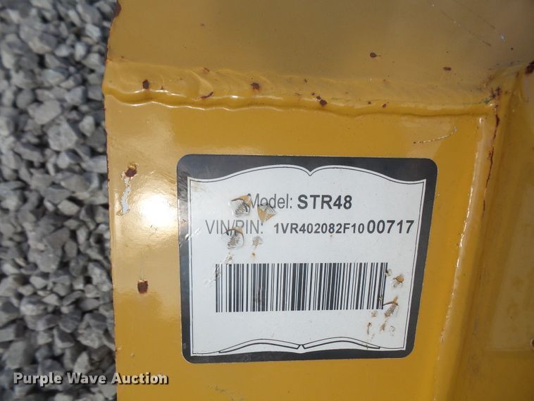 image for item FB9288 2015 Vermeer STR48 compact utility loader trencher