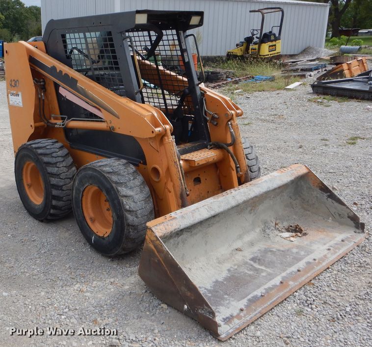image for item FI9695 2005 Case 430 skid steer