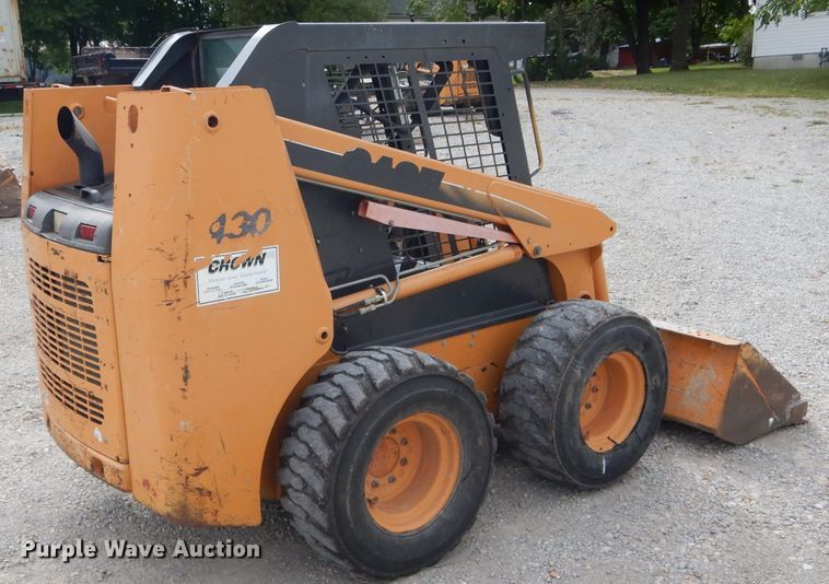 image for item FI9695 2005 Case 430 skid steer