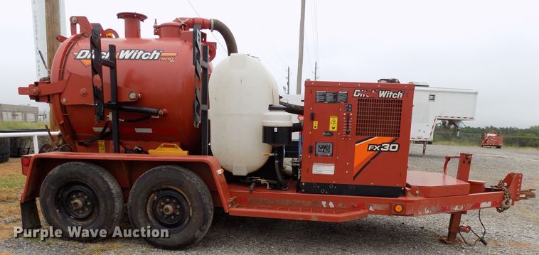image for item FK9805 2016 Ditch Witch FX30 vacuum excavator