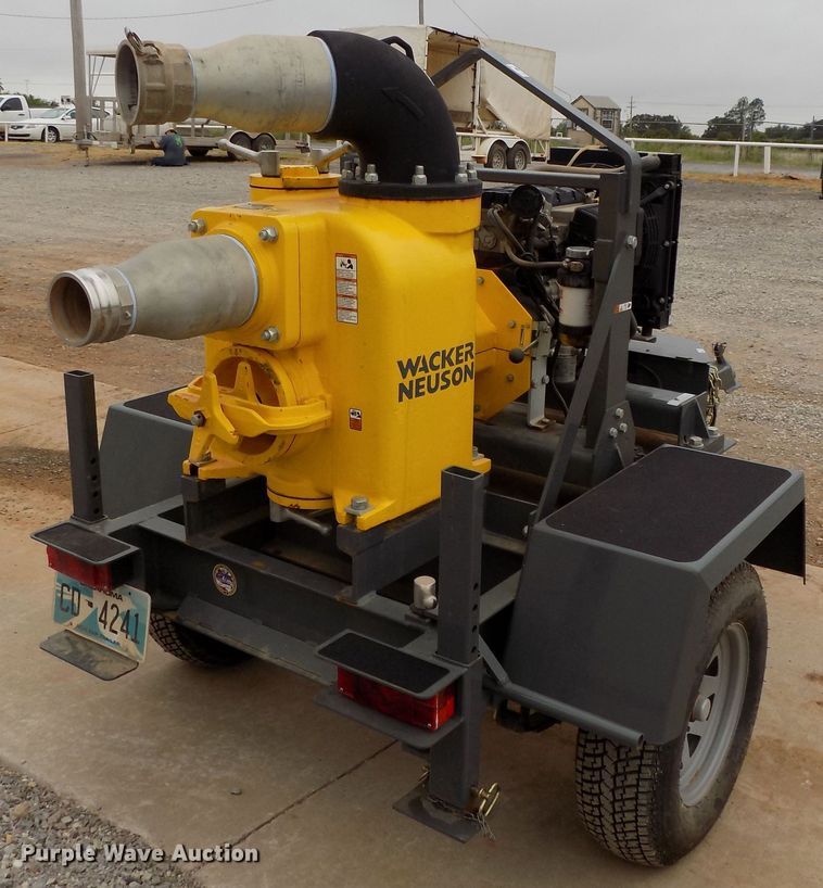 image for item FK9806 2018 Wacker Neuson PT6LT pump