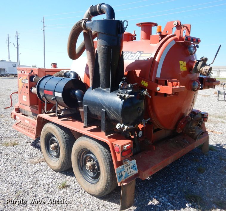 image for item FK9815 2017 Ditch Witch FX30 vacuum excavator