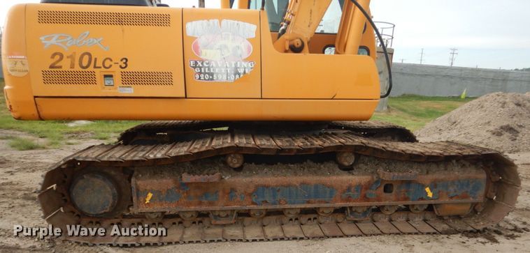 image for item FU9550 1998 Hyundai Robex 210LC-3 long reach excavator