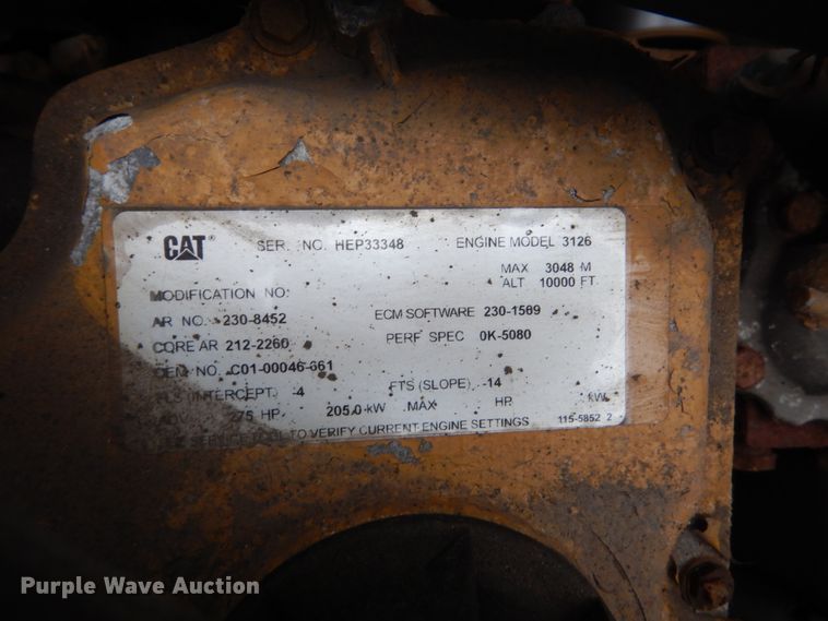 image for item FU9656 2004 Sterling L-Line dump truck