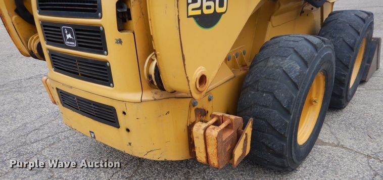 image for item FU9657 2001 John Deere 260 skid steer