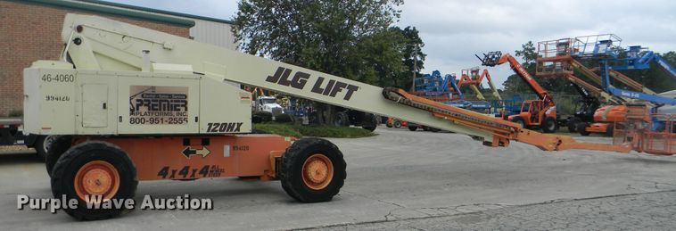 image for item G1936 1999 JLG 120HX boom lift