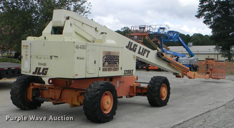 image for item G1936 1999 JLG 120HX boom lift