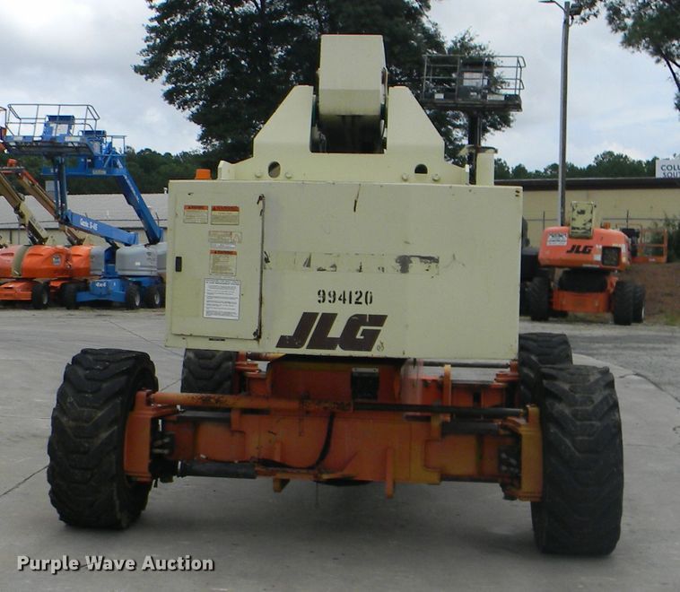 image for item G1936 1999 JLG 120HX boom lift