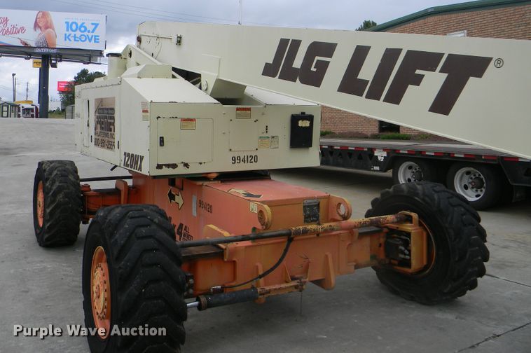 image for item G1936 1999 JLG 120HX boom lift