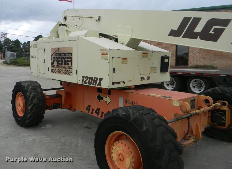 image for item G1936 1999 JLG 120HX boom lift