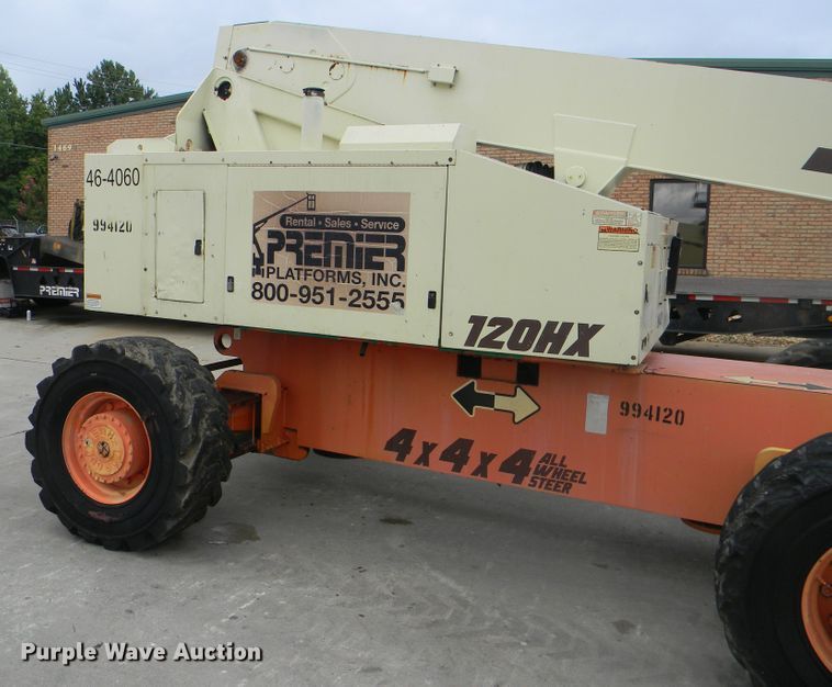 image for item G1936 1999 JLG 120HX boom lift