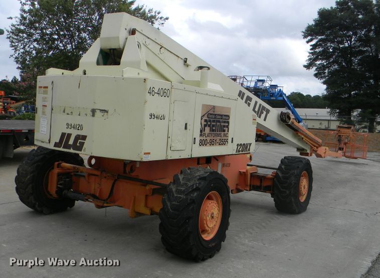 image for item G1936 1999 JLG 120HX boom lift