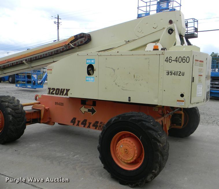 image for item G1936 1999 JLG 120HX boom lift