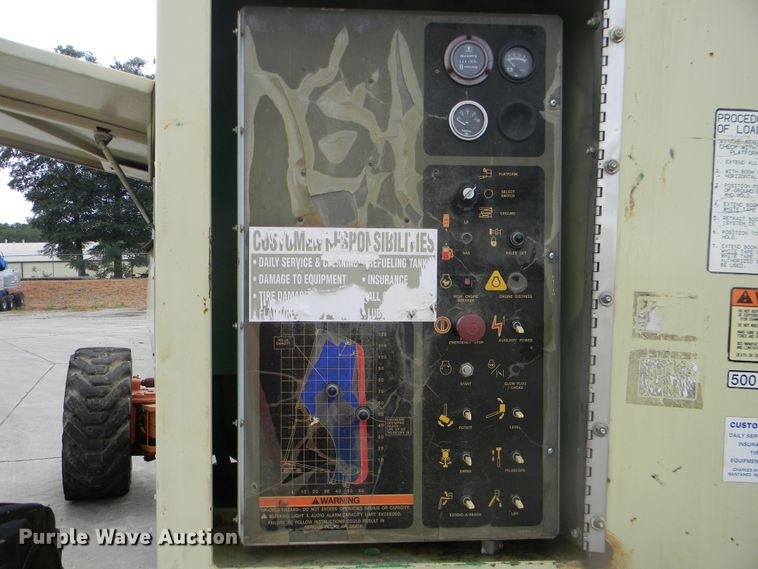 image for item G1936 1999 JLG 120HX boom lift