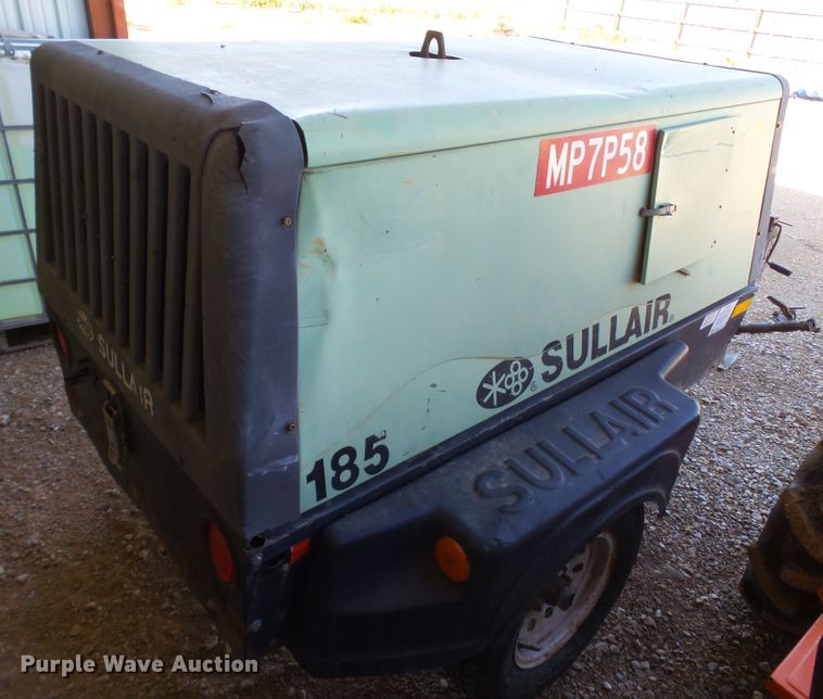 image for item GC9032 Sullair 185CA air compressor