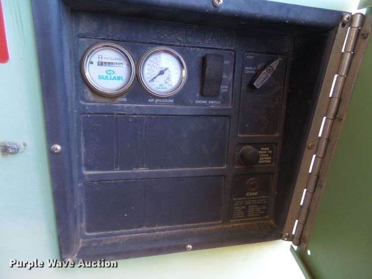 image for item GC9032 Sullair 185CA air compressor