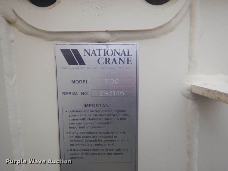 image for item GC9569 2007 Sterling L8500 crane truck