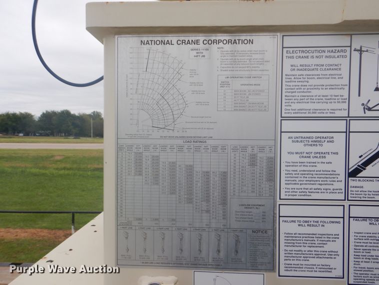 image for item GC9569 2007 Sterling L8500 crane truck