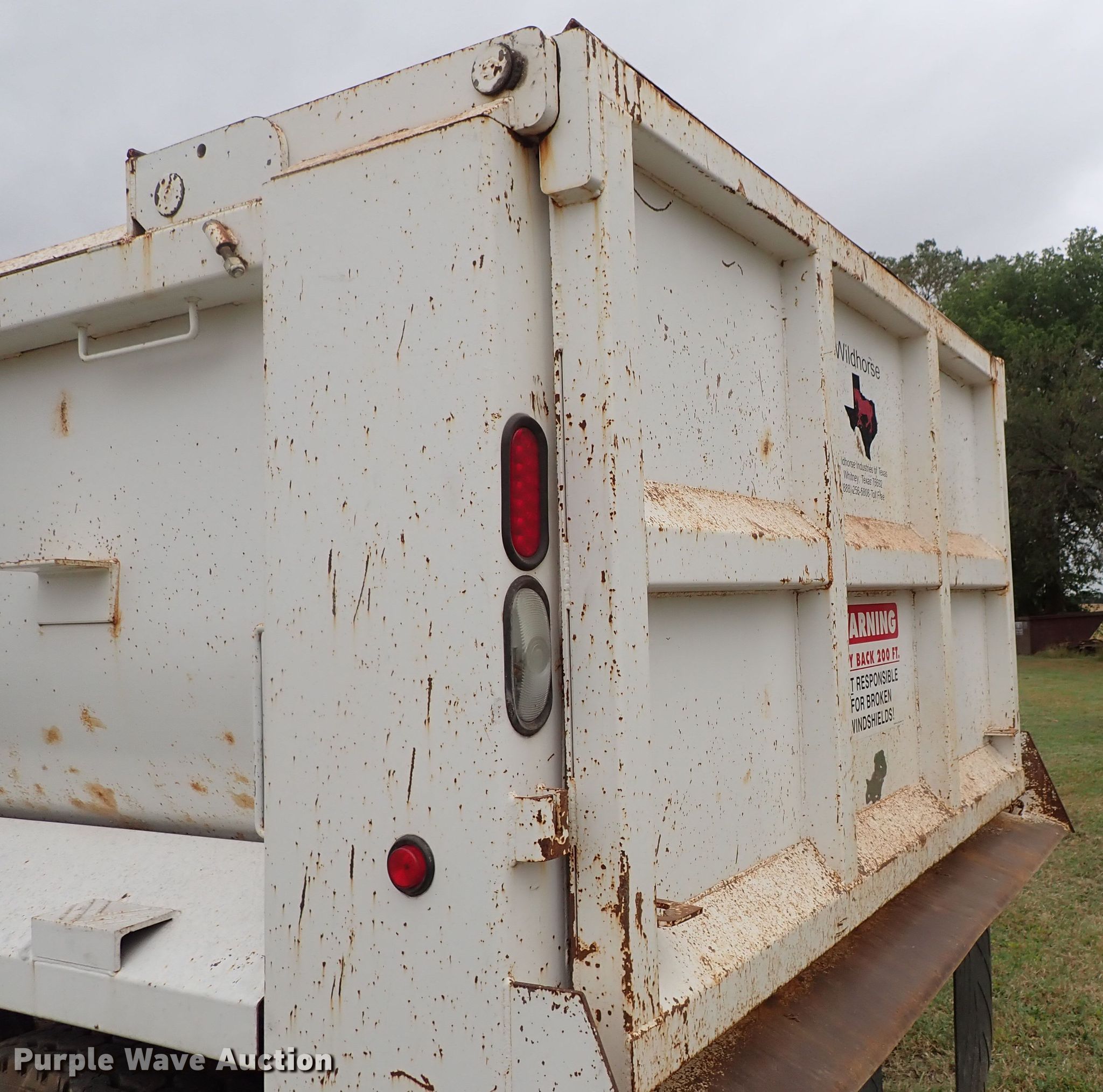 Workhorse 15Demo steel dump bed in Sedgwick, KS Item DB7709 for sale