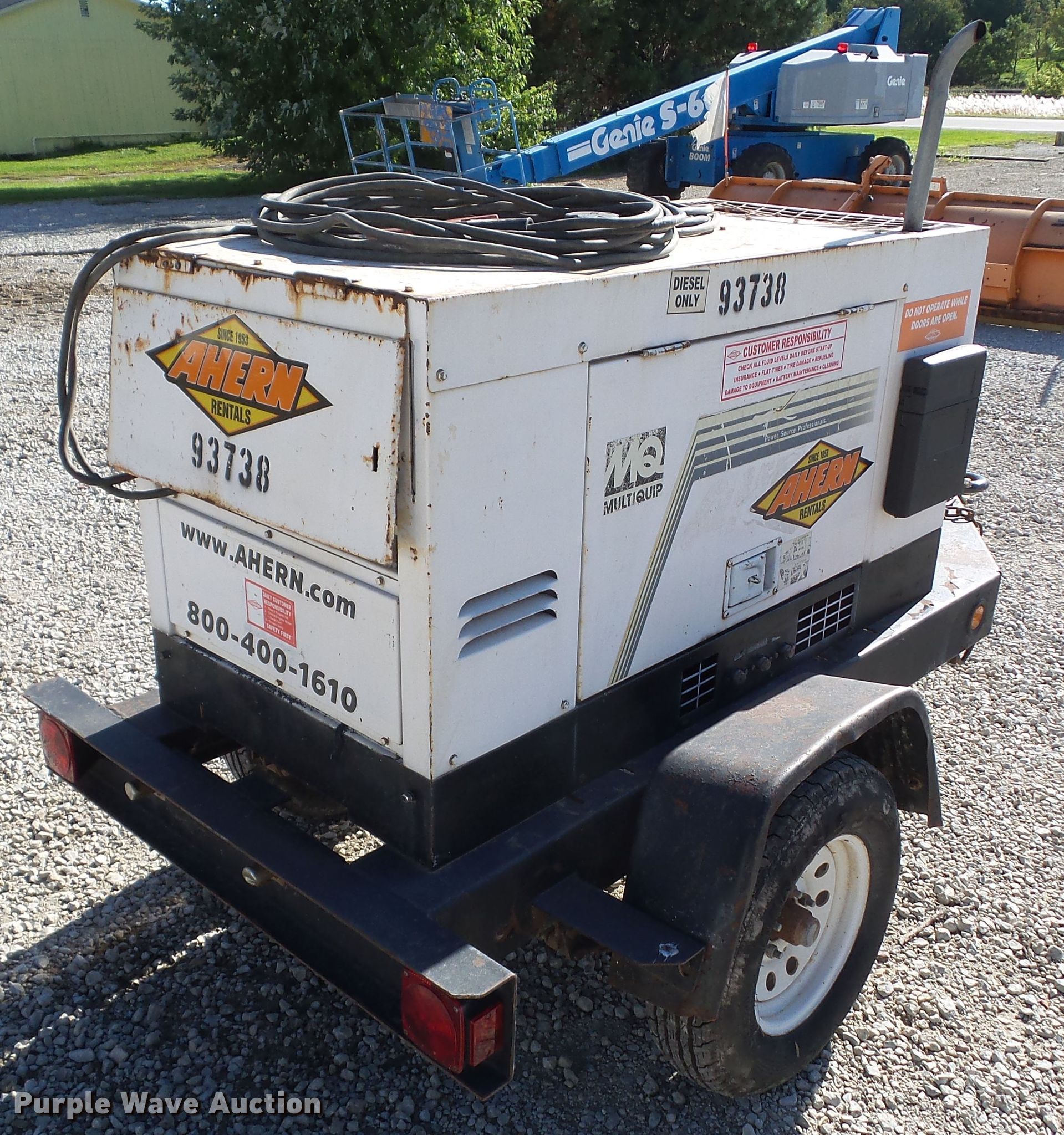 Multiquip Whisper Weld welder/generator in Anita, IA Item DF0810 sold