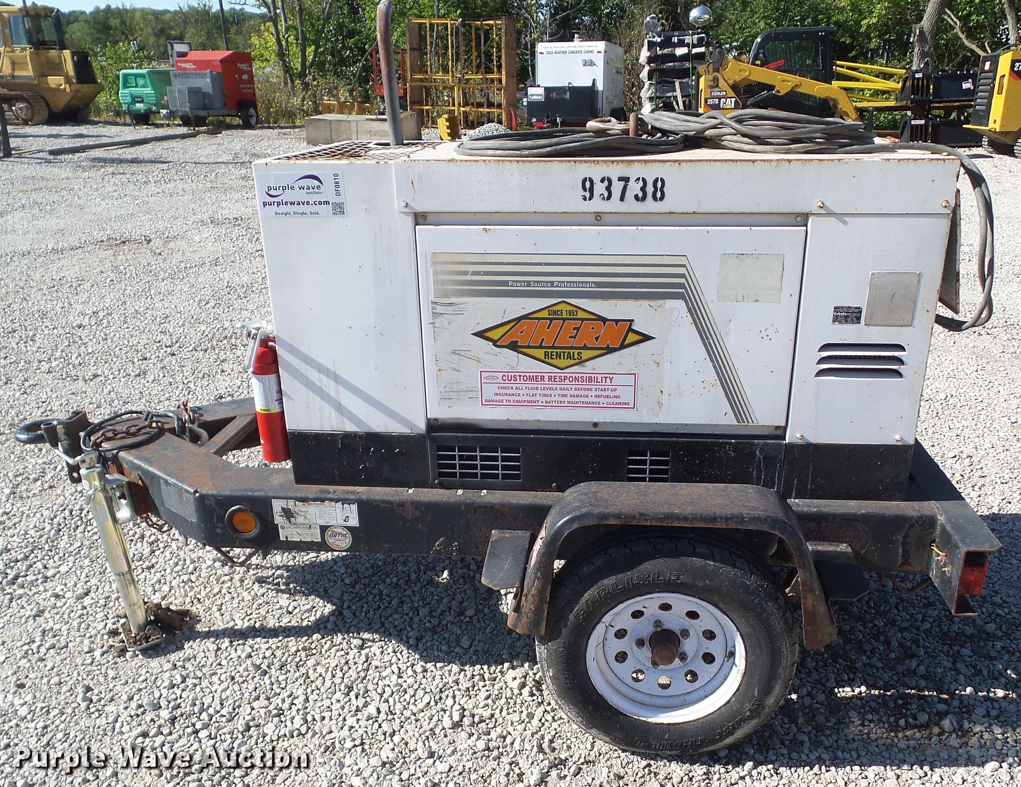 Multiquip Whisper Weld welder/generator in Anita, IA Item DF0810 sold