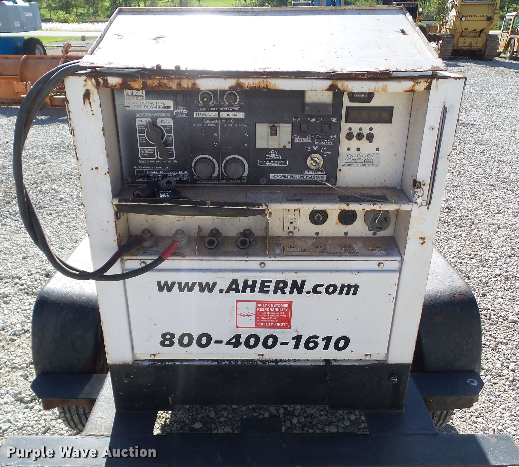 Multiquip Whisper Weld welder/generator in Anita, IA Item DF0810 sold