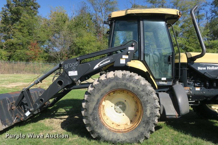 image for item DB10166 2005 New Holland TV145 bi-directional 4WD tractor