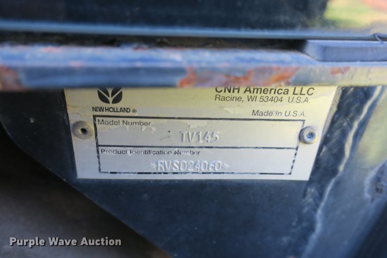 image for item DB10166 2005 New Holland TV145 bi-directional 4WD tractor