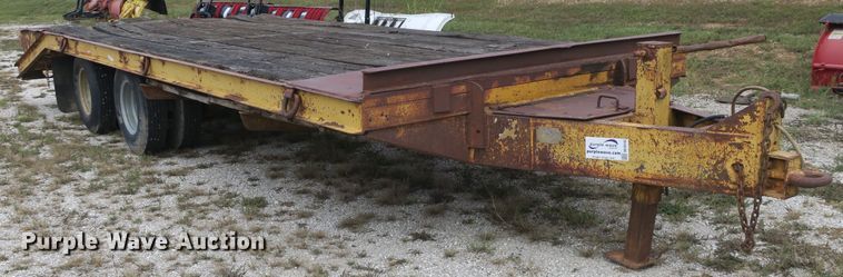 image for item DB10183 1989 Belshe T9 equipment trailer