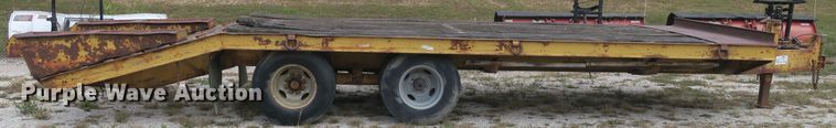 image for item DB10183 1989 Belshe T9 equipment trailer