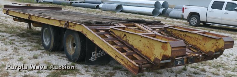 image for item DB10183 1989 Belshe T9 equipment trailer