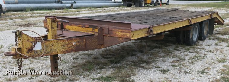 image for item DB10183 1989 Belshe T9 equipment trailer