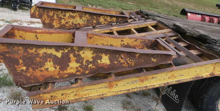 image for item DB10183 1989 Belshe T9 equipment trailer