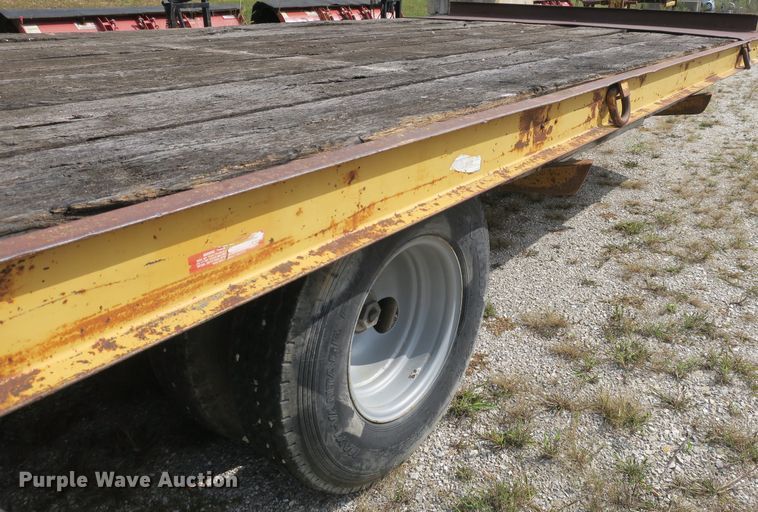 image for item DB10183 1989 Belshe T9 equipment trailer