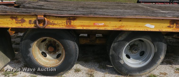 image for item DB10183 1989 Belshe T9 equipment trailer