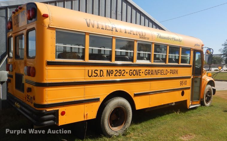image for item DD4482 1995 International 3800 AmTran school bus