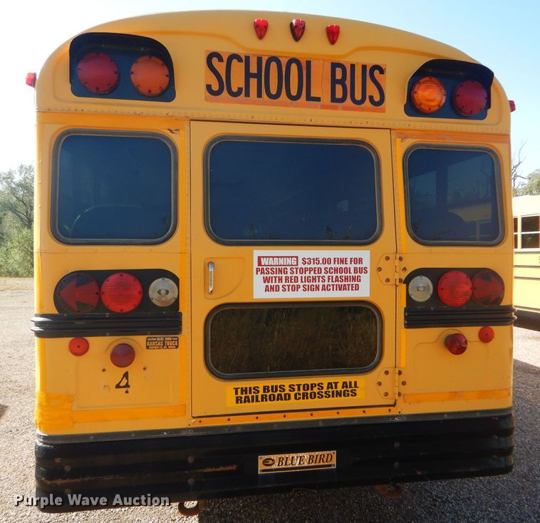 image for item DD4509 2000 Blue Bird TC2000 school bus
