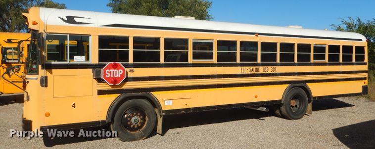 image for item DD4509 2000 Blue Bird TC2000 school bus