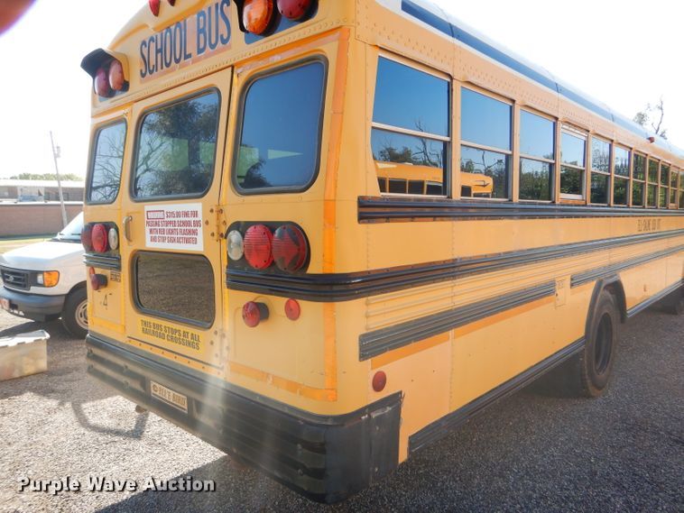 image for item DD4509 2000 Blue Bird TC2000 school bus