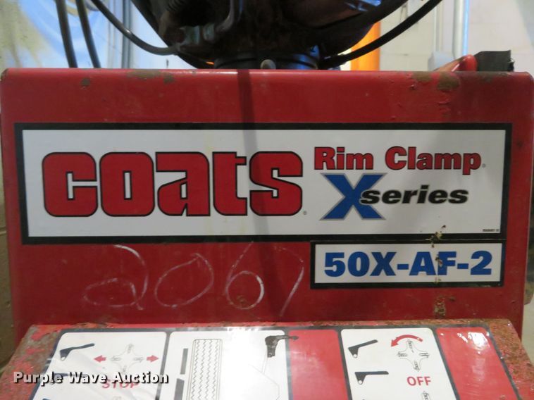 image for item DH1620 Coats 50X-AF-2 rim clamp tire machine