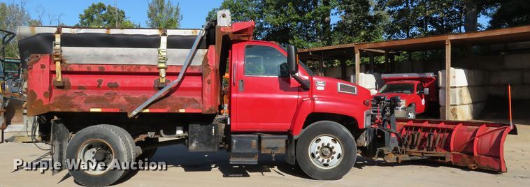 image for item DH1621 2008 GMC C7500 dump truck
