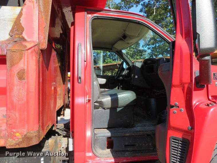 image for item DH1621 2008 GMC C7500 dump truck